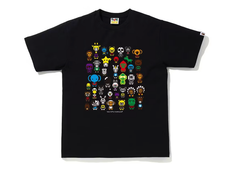 BAPE A To Z Tee (SS21) Black