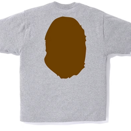 BAPE Big Ape Head Tee Gray