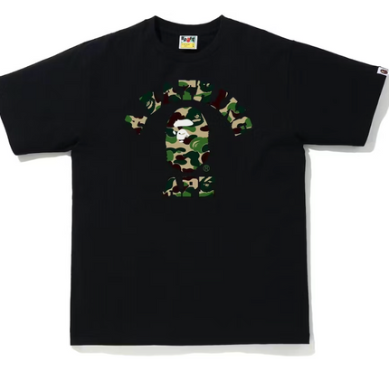 BAPE ABC Camo College Tee (SS21) Black/Green