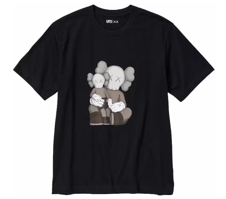 KAWS x Uniqlo UT Short Sleeve Graphic T-shirt Black