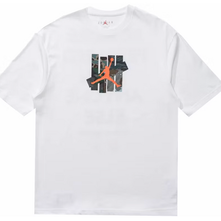 Jordan x Undefeated Strikes Tee White