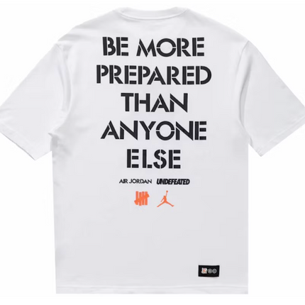 Jordan x Undefeated Strikes Tee White