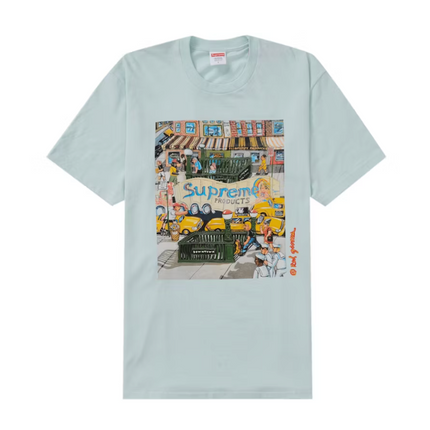 Supreme Manhattan Tee Pale Blue