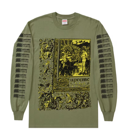 Supreme Saint Sebastian L/S Tee Olive