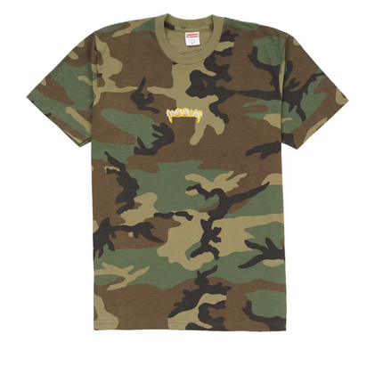 Supreme Fronts Tee Woodland Camo