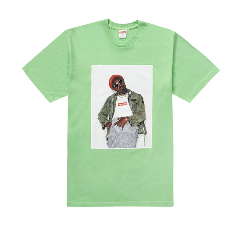 Supreme André 3000 Tee Lime