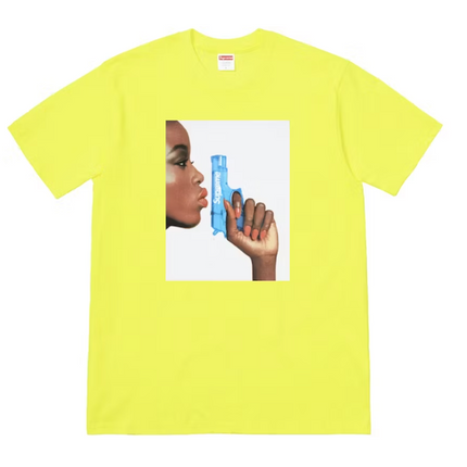 Supreme Water Pistol Tee Bright Yellow