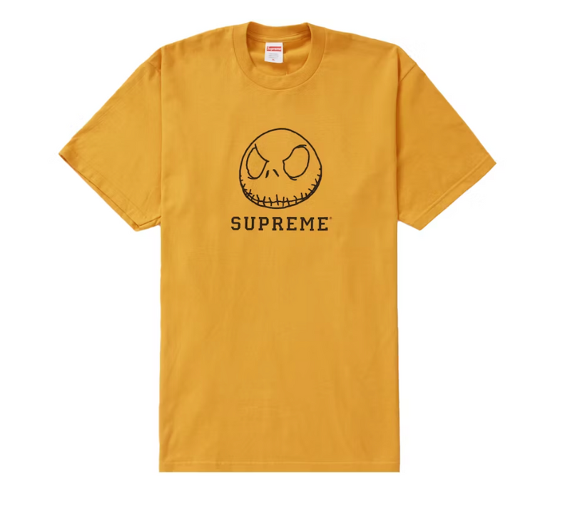 Supreme Skeleton Tee (FW23) Mustard