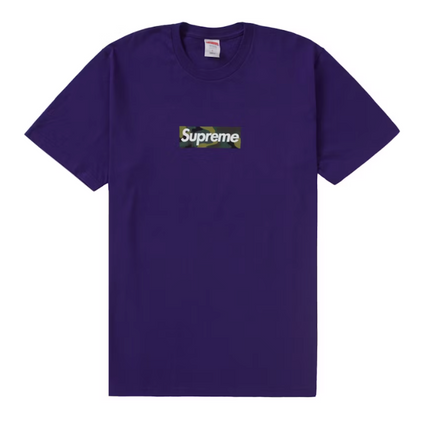 Supreme Box Logo Tee (FW23) Purple