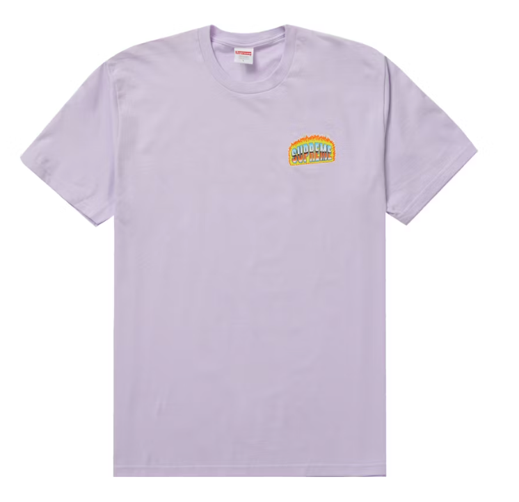 Supreme Chrome Tee Light Purple