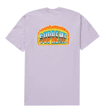 Supreme Chrome Tee Light Purple