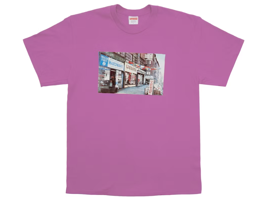 Supreme Hardware Tee Light Purple