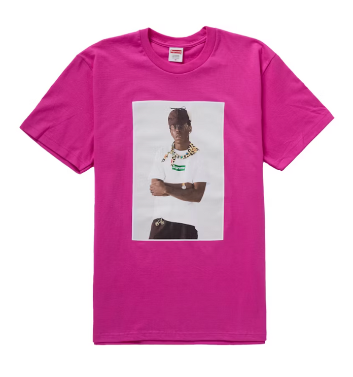 Supreme Tyler The Creator Tee Magenta