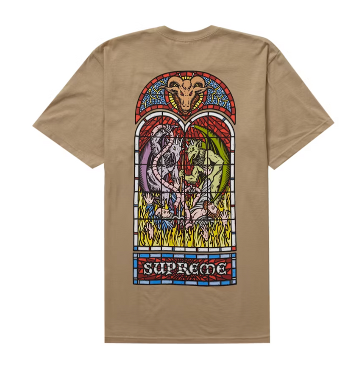 Supreme Worship Tee Khaki