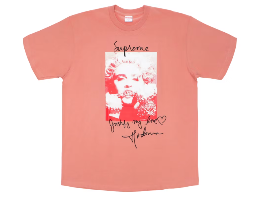 Supreme Madonna Tee Terra Cotta