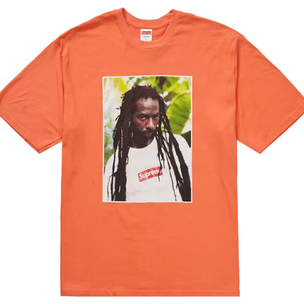 Supreme Buju Banton Tee Neon Orange