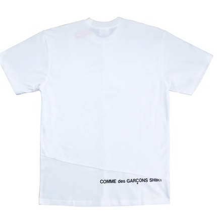 Supreme Comme des Garcons SHIRT Split Box Logo Tee White