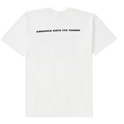 Supreme America Eats Its Young Tee White