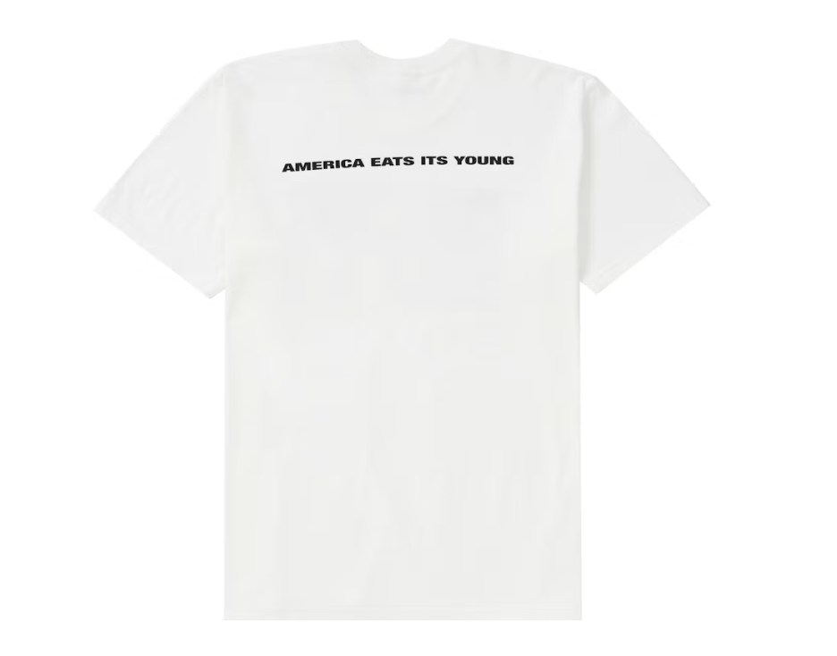 Supreme America Eats Its Young Tee White