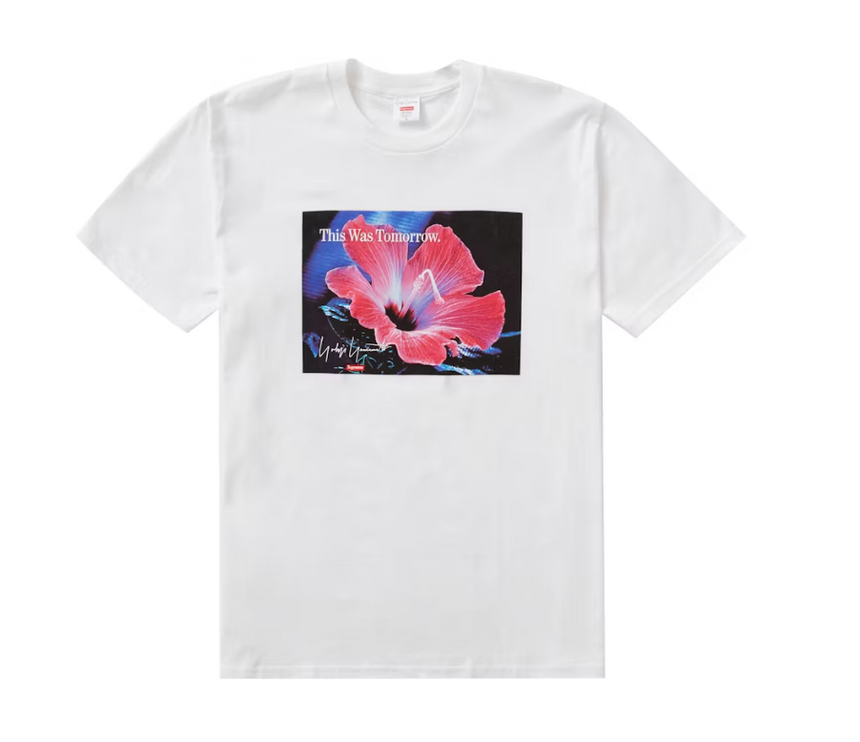 Supreme Yohji Yamamoto This Was Tomorrow Tee White