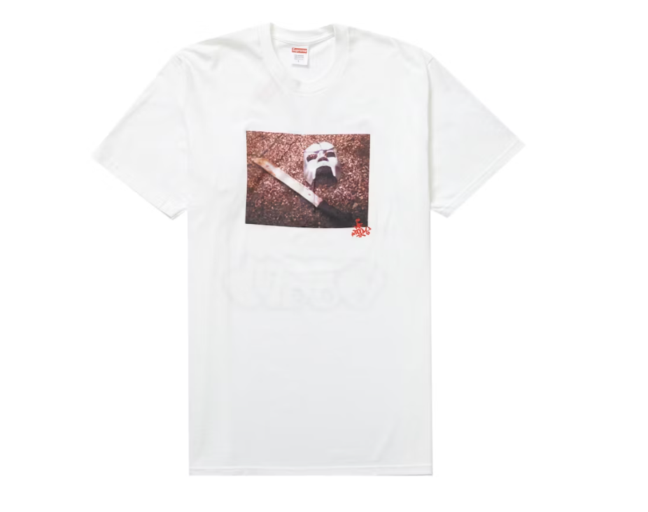 Supreme MF DOOM Tee White