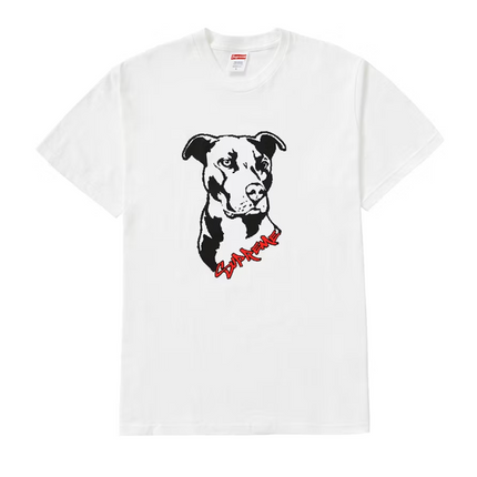 Supreme Pitbull Tee White