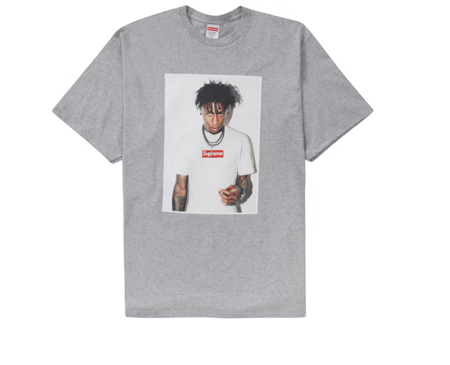 Supreme NBA Youngboy Tee Heather Grey