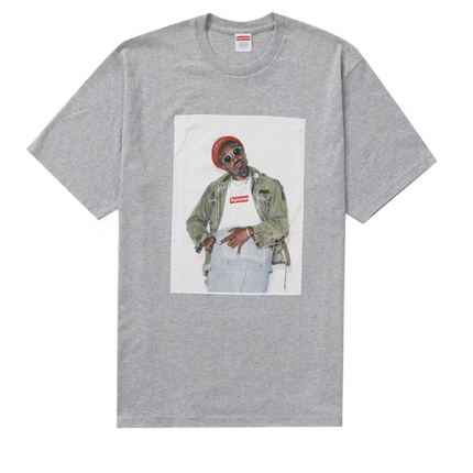 Supreme André 3000 Tee Heather Grey