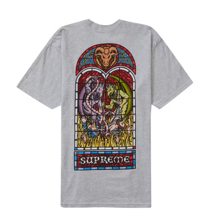 Supreme Worship Tee Ash Grey