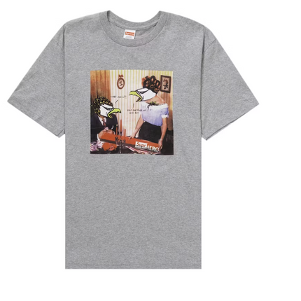 Supreme ANTIHERO Curbs Tee Heather Grey