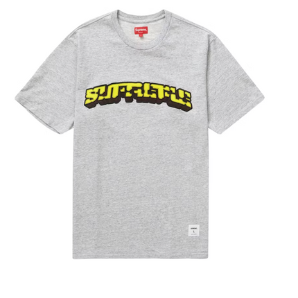 Supreme Block Arc S/S Top Heather Grey