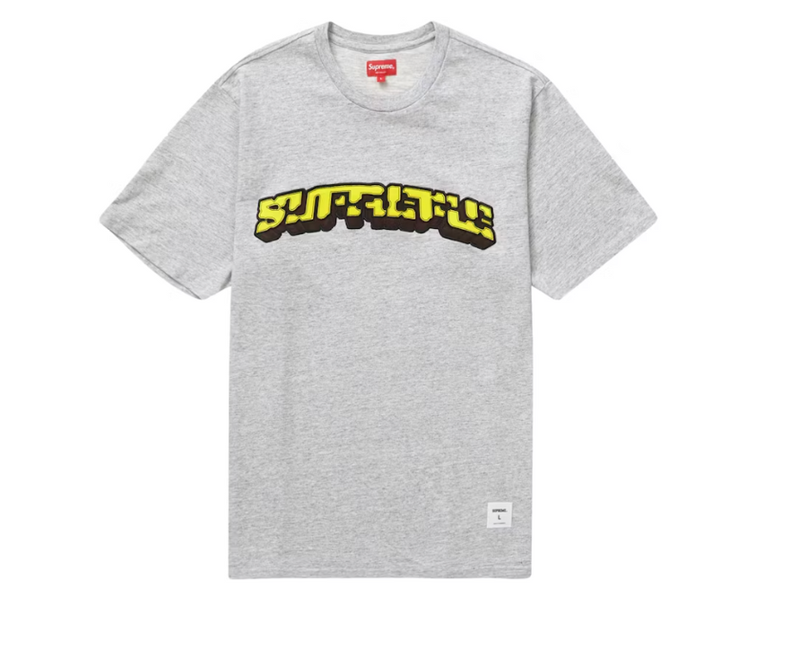 Supreme Block Arc S/S Top Heather Grey