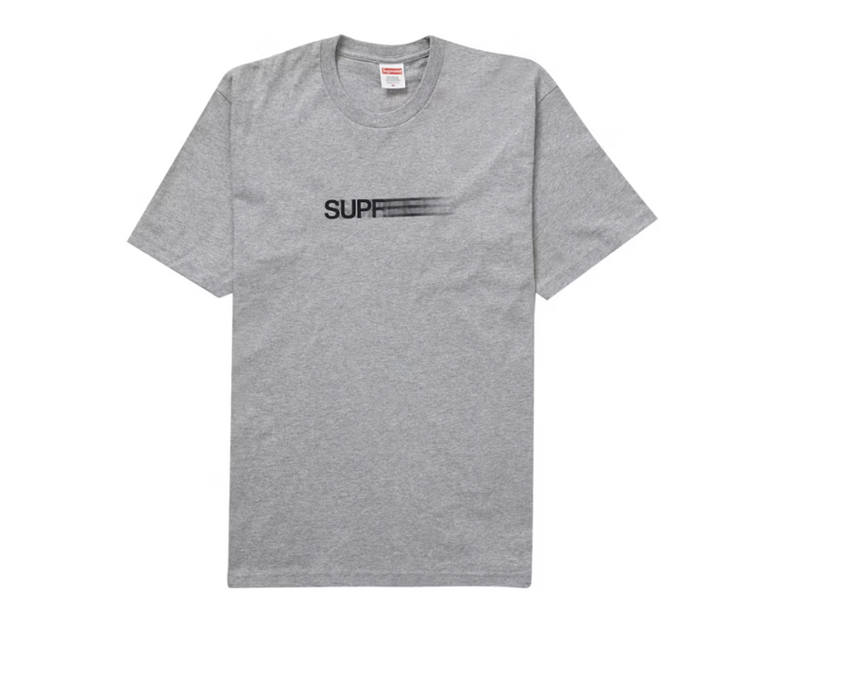 Supreme Motion Logo Tee (SS23) Heather Grey