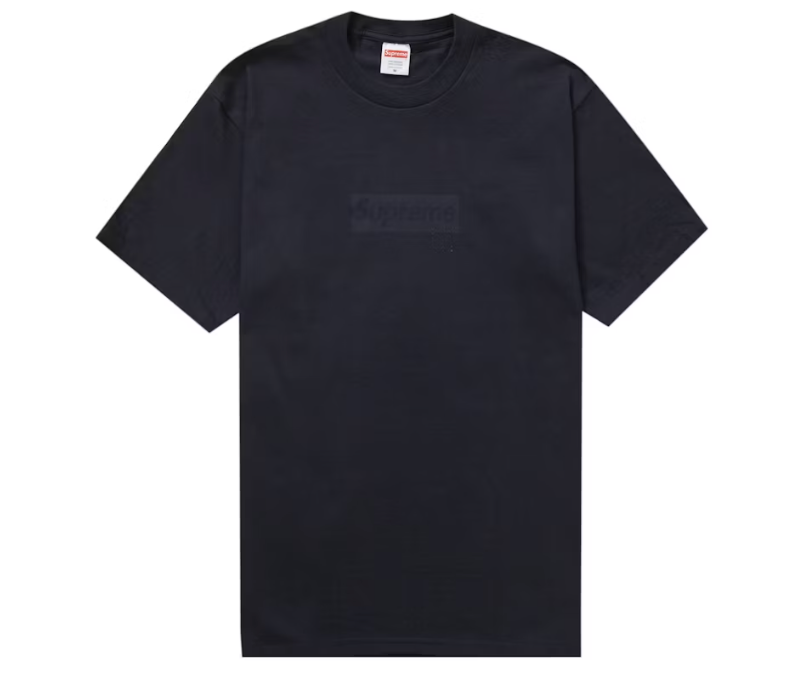 Supreme Tonal Box Logo Tee Black