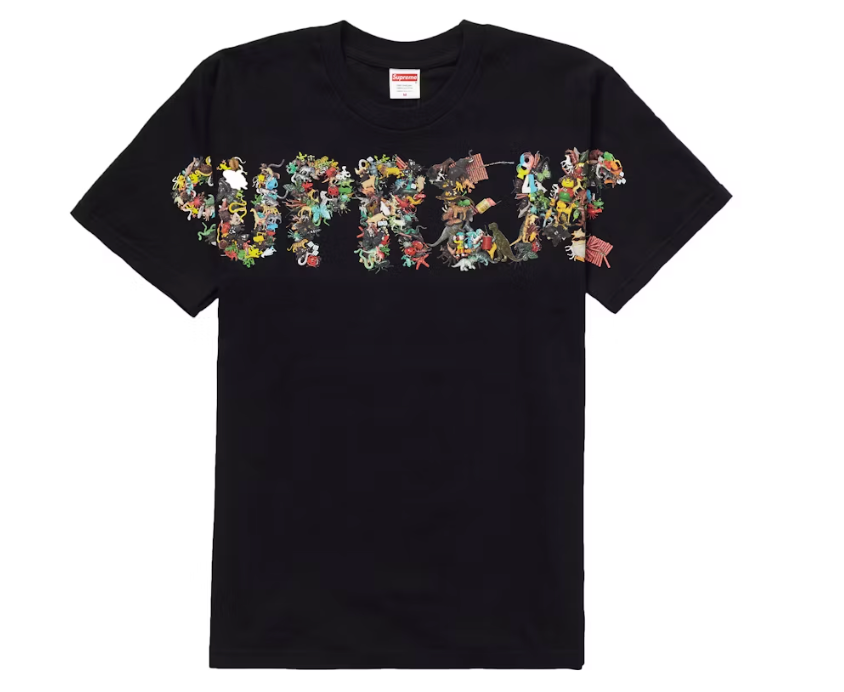 Supreme Toy Pile Tee Black