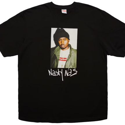 Supreme Nas Tee Black