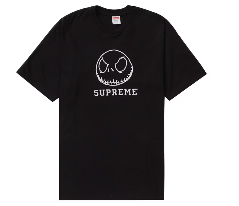 Supreme Skeleton Tee (FW23) Black