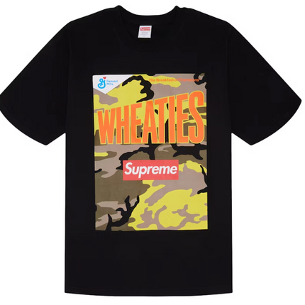 Supreme Wheaties Tee Black