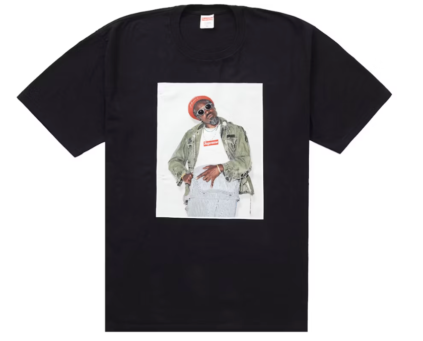 Supreme André 3000 Tee Black