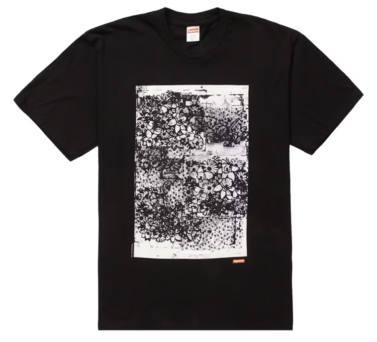 Supreme Christopher Wool 1995 Tee Black