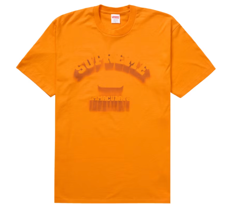 Supreme Shadow Tee (SS24) Orange