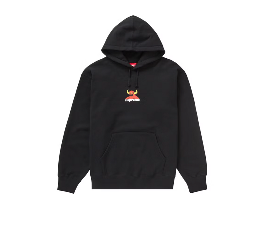 Supreme Toy Machine Hooded Sweatshirt Black