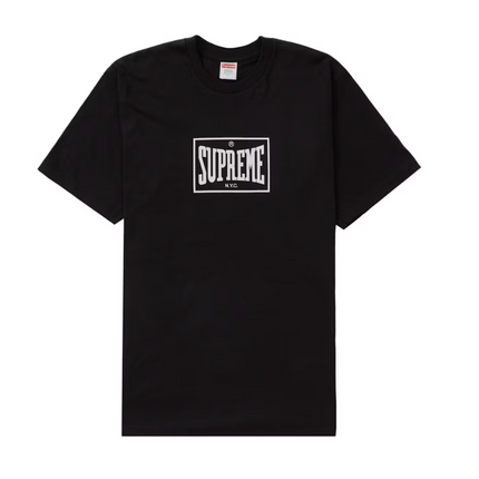 Supreme Warm Up Tee Black