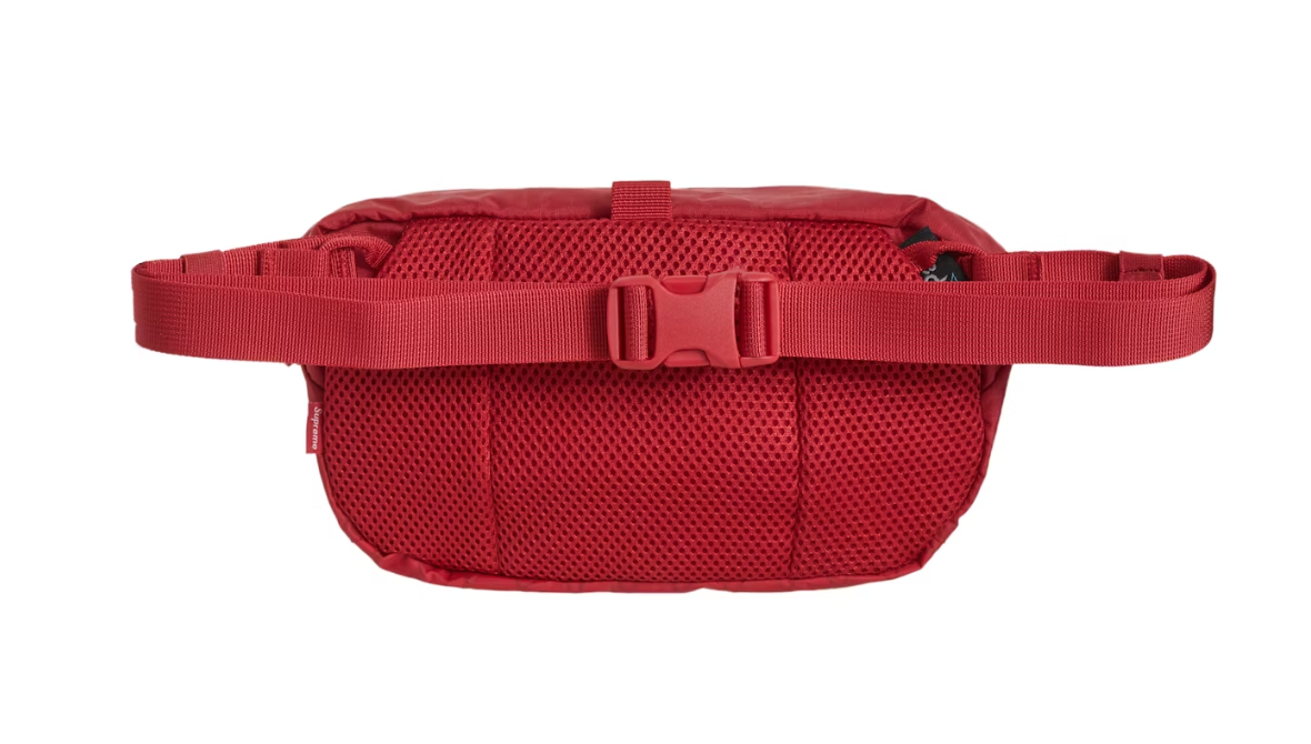 Supreme Logo Waist Bag Red