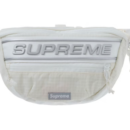 Supreme Logo Waist Bag White