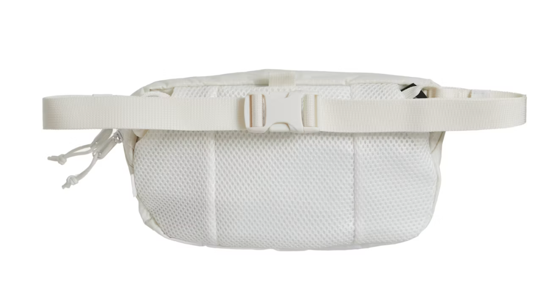 Supreme Logo Waist Bag White