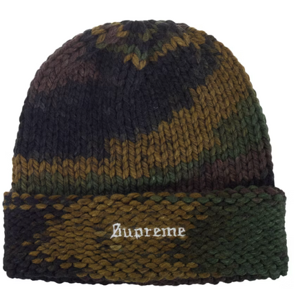 Supreme Gradient Spacedye Beanie Olive