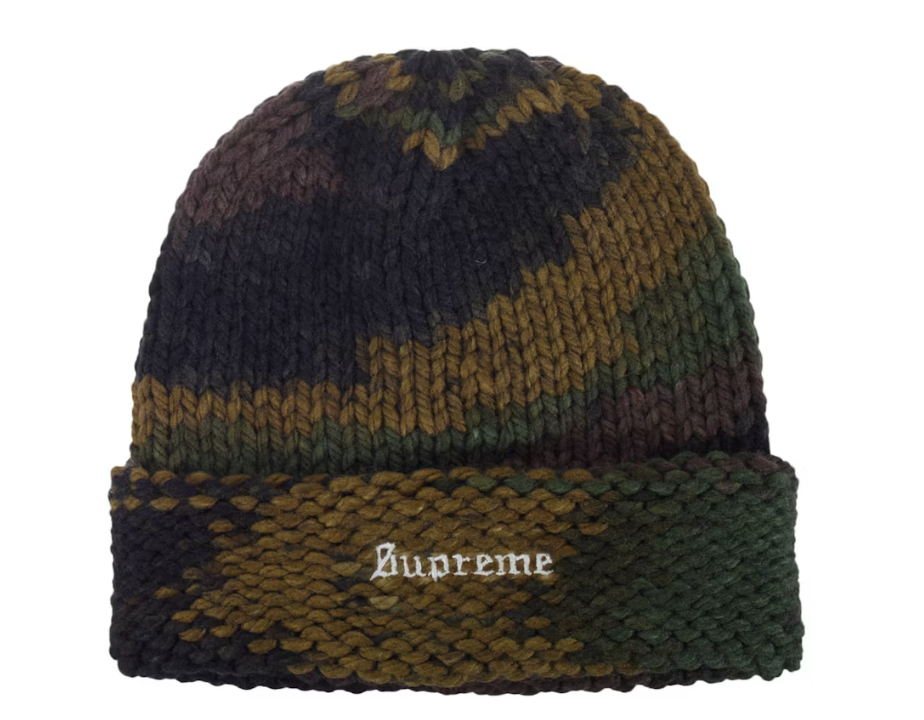 Supreme Gradient Spacedye Beanie Olive