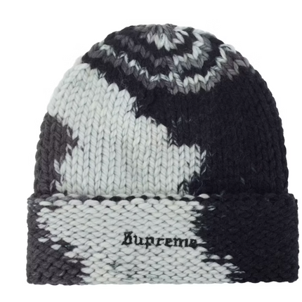 Supreme Gradient Spacedye Beanie Black