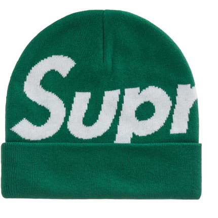 Supreme Big Logo Beanie (FW22) Dark Green